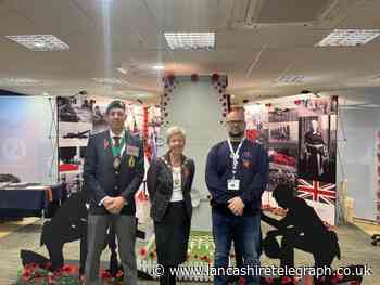 Blackburn Deputy Mayor joins the launch of 2023 Poppy Appeal