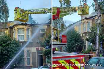 Five people rescued by LFB from house fire in Leyton