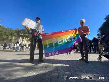 Une manifestation de soutien au peuple palestinien et israélien se déroule à Nice