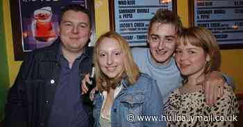 101 faces at the grand, lost Hogshead bar in Beverley Road - 20  years ago