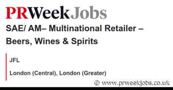 JFL: SAE/ AM– Multinational Retailer – Beers, Wines & Spirits