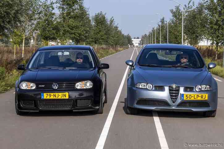Volkswagen Golf R32 (2003) vs. Alfa Romeo 147 GTA (2003) - Dubbeltest dikke youngtimers met V6