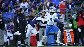 Lions eager for QB Jared Goff, WR Jameson Williams to build connection