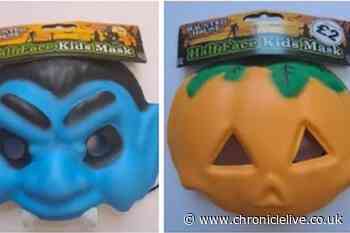 The Works recalls children's Halloween masks due to urgent burn warning