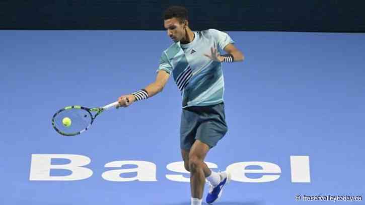 Canada’s Auger-Aliassime beats Rune to advance to Swiss Indoors final