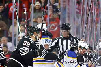 Sabres' Connor Clifton Suspended by NHL for Two Games for Head Shot to Devils' Nico Hischier