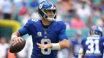 Sources: Giants QB Jones eyes Dallas for return