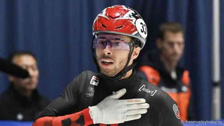 Dandjinou strikes gold at World Cup short track speedskating stop in Montreal