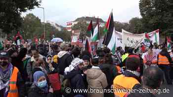Wieder Tausende pro-palästinensische Demonstranten in Berlin