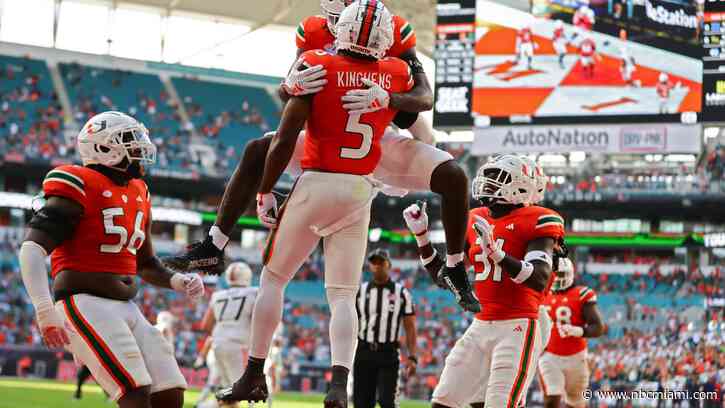 Miami Hurricanes bowl-eligible after 29-26 win against Virginia