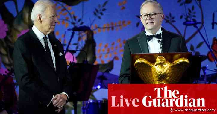 Australia news live: Albanese says he told Biden that Julian Assange detention should be ‘brought to a conclusion’
