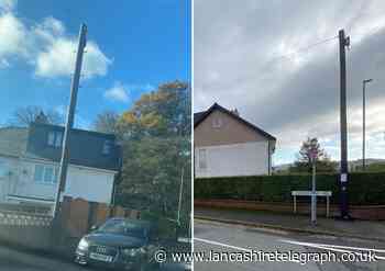 Blackburn resident 'frustrated' with BRSK telegraph poles