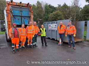 13 tonnes of waste collected in Pendle in fly tipping purge