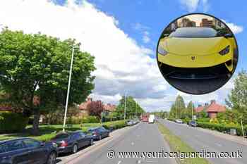 Sutton: Footballer fined for missing reg plate on Lamborghini