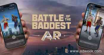 This Battle of the Baddest AR Experience Features Larger Than Life Fighters