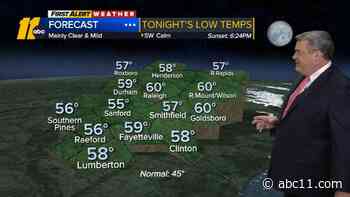 Record high today, another possible tomorrow