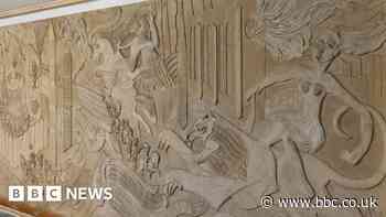 William Mitchell's History of Coventry mural revealed