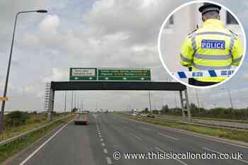 Man arrested after fatal crash on A13 near Rainham