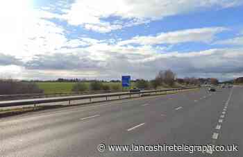 Police stop traffic on M55 to search for wanted man