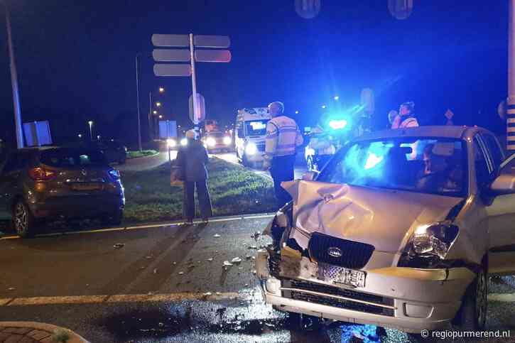 Botsing op N244 bij Zuidoostbeemster resulteert in aanzienlijke schade maar geen ernstig letsel