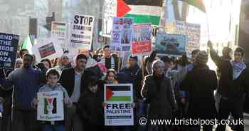 Bristol march for Palestine - route, road closures and timings