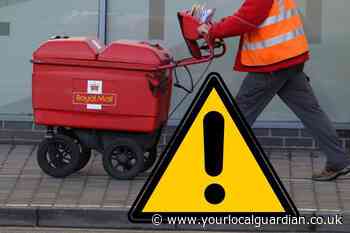 Royal Mail confirms delivery issues in Herne Hill today