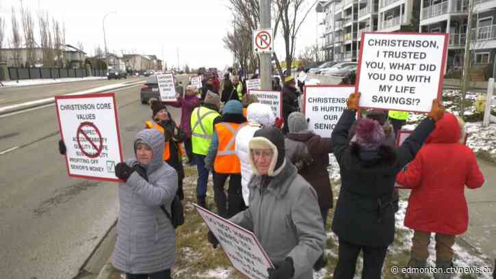 'We all feel very duped': Albertans rally for repayment from retirement community life leases