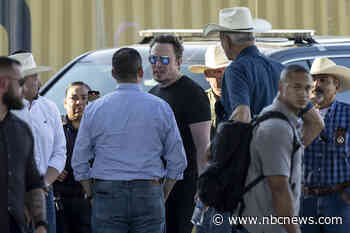 Border Patrol emails show Elon Musk visit caught officers off guard