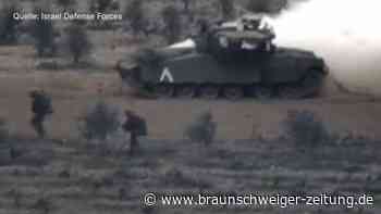 Israelische Bodentruppen kämpfen im Gazastreifen