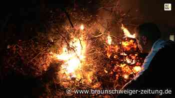 Süpplingen feiert den Herbst mit einem Feuer
