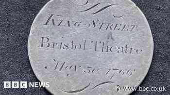 Bristol Old Vic theatre token from 1766 sold for £9k