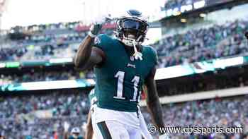 Eagles' A.J. Brown surpasses Calvin Johnson for one all-time NFL record with Week 8 performance at Washington