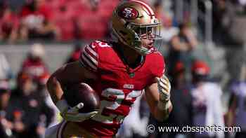 49ers' Christian McCaffrey ties NFL record for most consecutive games with a touchdown