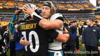 Trevor Lawrence praises Steelers fans, addresses 'little terrible towel' comment after Jaguars win