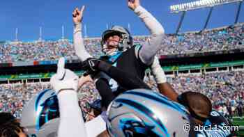 Eddy Pineiro's 23-yard FG as time expires helps Bryce Young, Panthers get 1st win over Texans 15-13