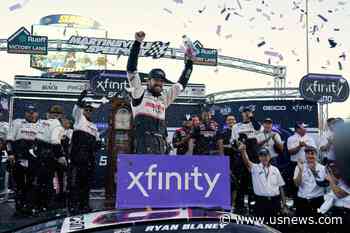 Blaney Wins Martinsville and Will Race for 1st Cup Title in NASCAR's Championship
