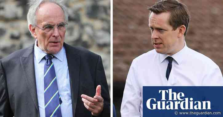 Minister seen campaigning with suspended former Tory MP Peter Bone