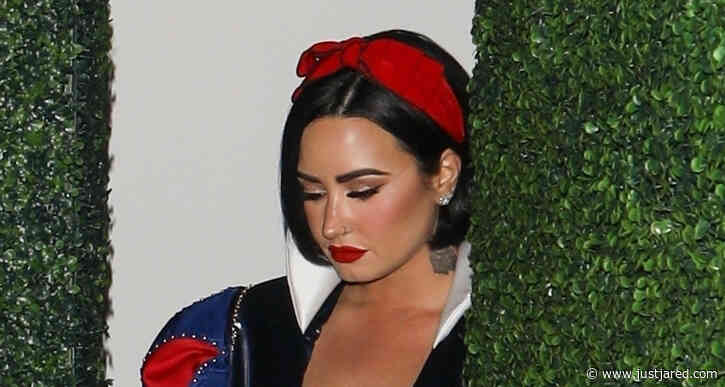 Demi Lovato Channels Her Roots, Dresses As a Disney Princess For Halloween