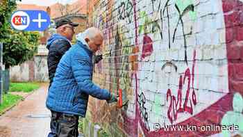 Graffiti-Problem in Lütjenburg: Spezielle Farbe soll helfen