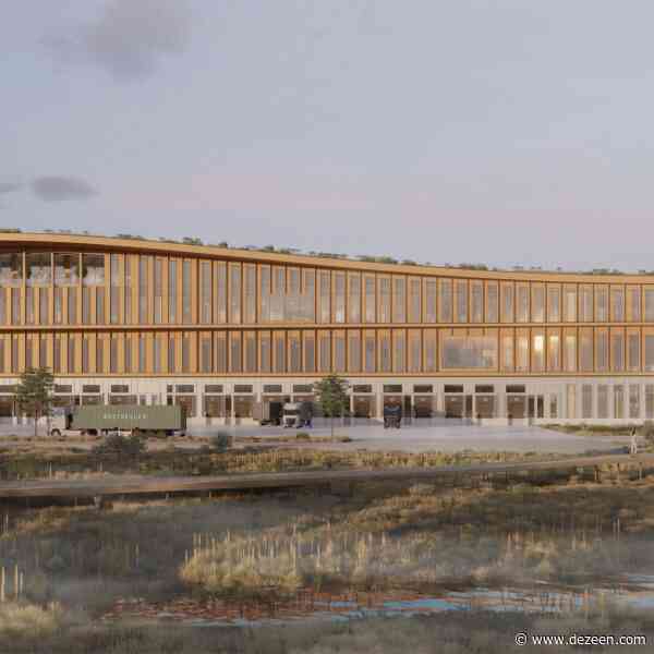 Henning Larsen unveils design for world's largest timber logistics centre