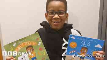 Five-year-old Birmingham author hosts story session at library