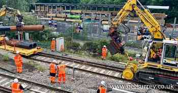 Guildford to Gatwick trains halted for a week in November due to upgrade work