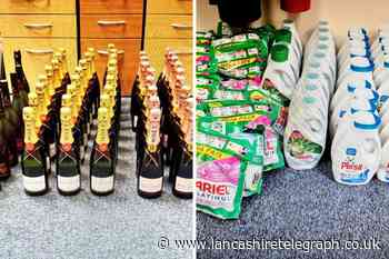 Thieves stopped on M6 with haul of alcohol and washing liquid