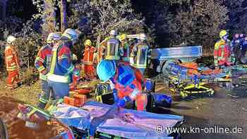Unfall bei Lentföhrden: Vier Verletzte am Sonntagabend