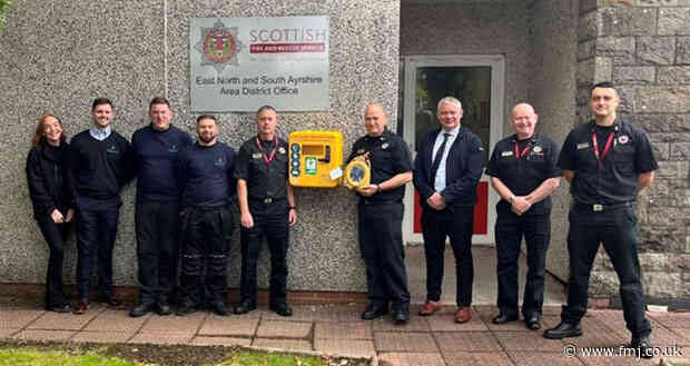 Robertson installs ‘life-saving’ machines at fire stations