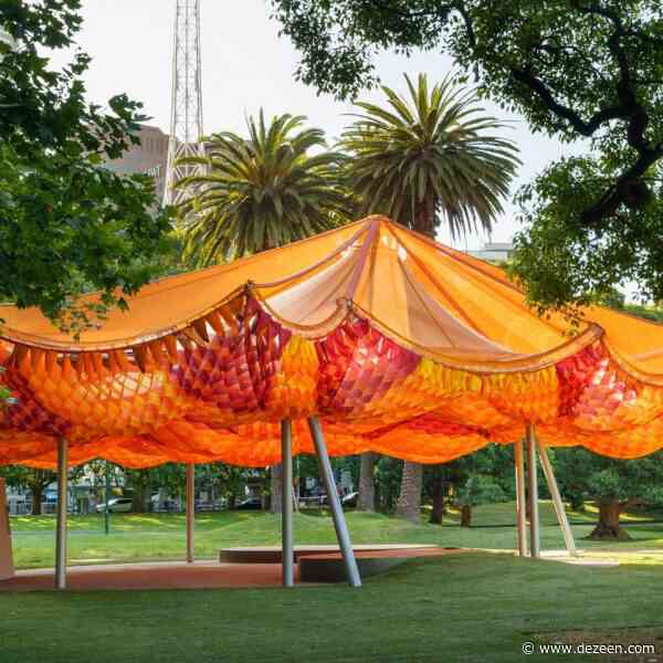 Dezeen's Pinterest roundup features eight eye-catching pavilions