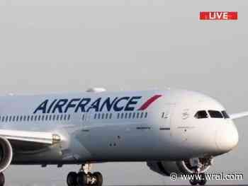 Air France takes first flight from RDU to France on Monday