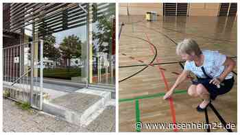 Schlimmer als vermutet: Die Schäden an der Turnhalle der Mittelschule Mühldorf