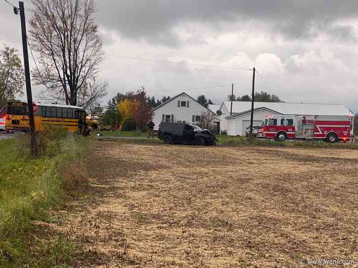 1 in serious condition after crash involving EACS bus, SUV