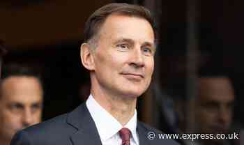 Stealth tax warning as Jeremy Hunt tipped to increase cash paid to HMRC again